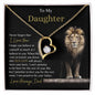 To My Daughter / Gift From Dad / Forever Love Necklace