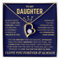 To My Daughter/ Straighten Your Crown/ Forever Love Necklace