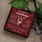 To My Beautiful Soulmate / Forever Love Heart / Personalized Message Card