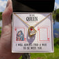 To My Queen / Forever Love Necklace