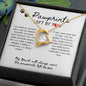 Pawprints Left By You / Forever Love Necklace