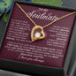 To My Soulmate / Forever Love Necklace / Personalized Message Card