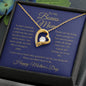 To My Bonus Mom / Happy Mother's Day / Forever Love Necklace