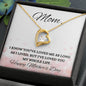 Mom / Happy Mother's Day / Forever Love Necklace