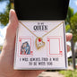 To My Queen / Forever Love Necklace
