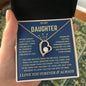 To My Daughter / Straighten Your Crown / Forever Love Necklace