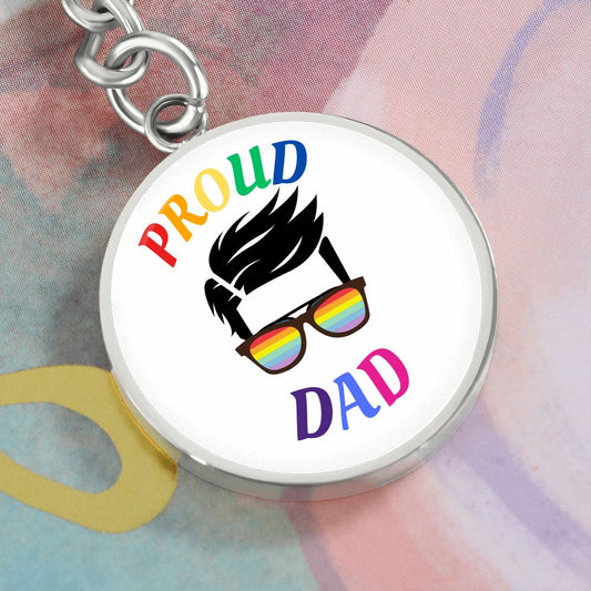 PRIDE / Circle Keychain
