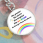 PRIDE / Be Stronger / Graphic Circle Keychain