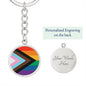 PRIDE / Circle Keychain