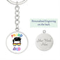 PRIDE / Circle Keychain