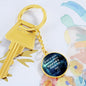 Inspirational / Circle Keychain