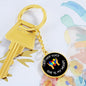 Autism / Circle Keychain