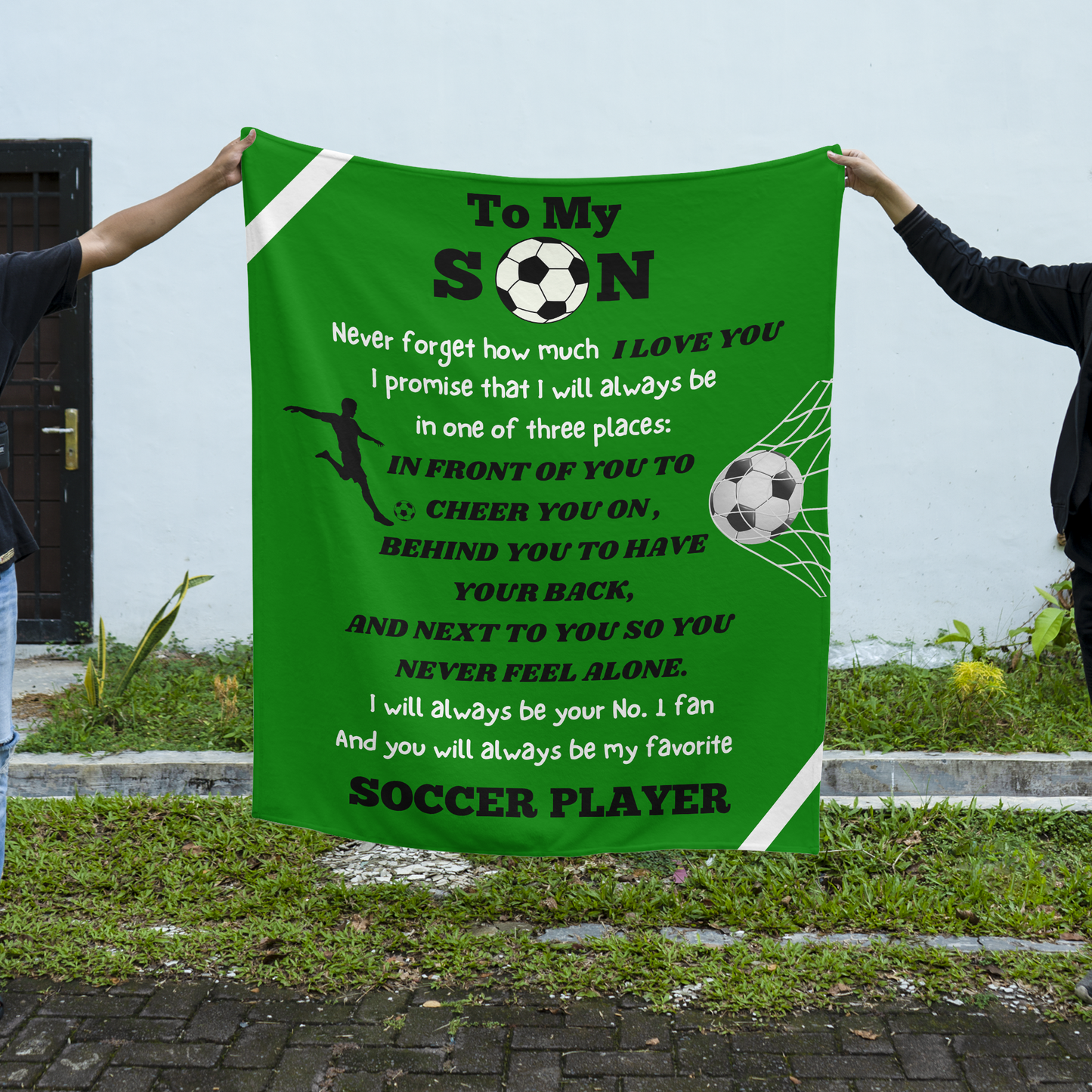 Son Soccer Blanket