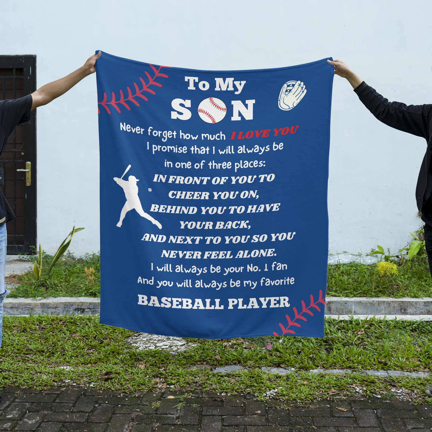 Son Baseball Blanket