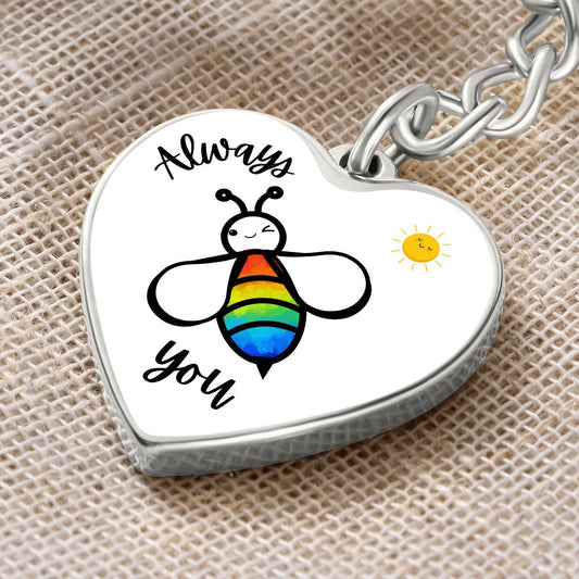 Always Bee You / PRIDE / Keychain