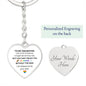 To My Daughter / PRIDE / Keychain