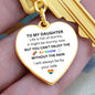 To My Daughter / PRIDE / Keychain