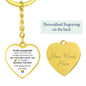 To My Daughter / PRIDE / Keychain