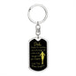 Dad / Badass Daughter / Keychain