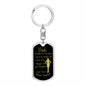 Dad / Badass Daughter / Keychain