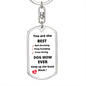 Dog Mom / Keychain