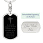 Joshua 1:9 / Keychain