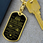 To My Bonus Son / Keychain