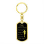 Dad / Badass Daughter / Keychain