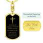 Joshua 1:9 / Keychain