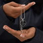 To My Daughter / Mom Loves You / Luxury Heart Necklace