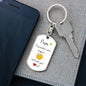 Papa / we'd pick you / Keychain