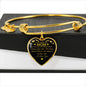 Mom / Heart Bangle