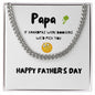 Happy Father's Day / Papa / Cuban Chain