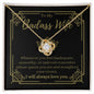 My Wife / Love Knot Necklace