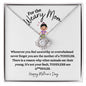 Mother's Day / Weary Mom / Love Knot Necklace