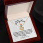 Mother's Day / Weary Mom / Love Knot Necklace