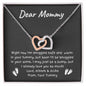 Dear (New) Mommy / Interlocking Hearts Necklace
