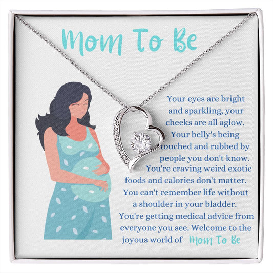 Mom To Be / Forever Love Necklace