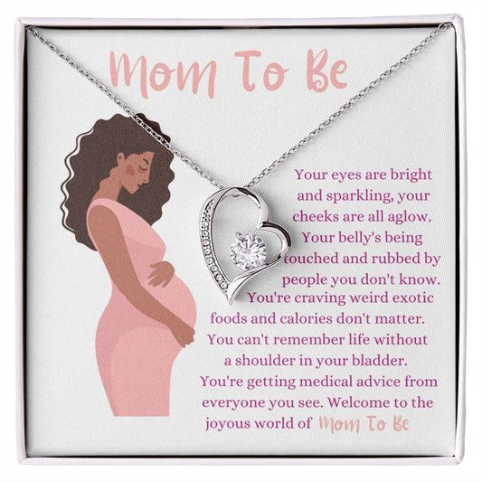 Mom To Be / Forever Love Necklace