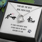 Best Dog Mom / Forever Heart Necklace