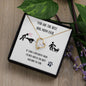 Best Dog Mom / Forever Heart Necklace