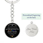 To My Daughter / PRIDE / Keychain