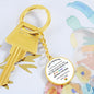 Daughter / Circle Keychain