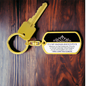 To My Badass Daughter Keychain / Personalized Engraving Option