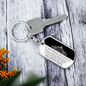 To My Badass Daughter Keychain / Personalized Engraving Option