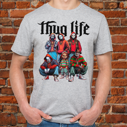 Thug Life Horror Fan Unisex T-Shirt