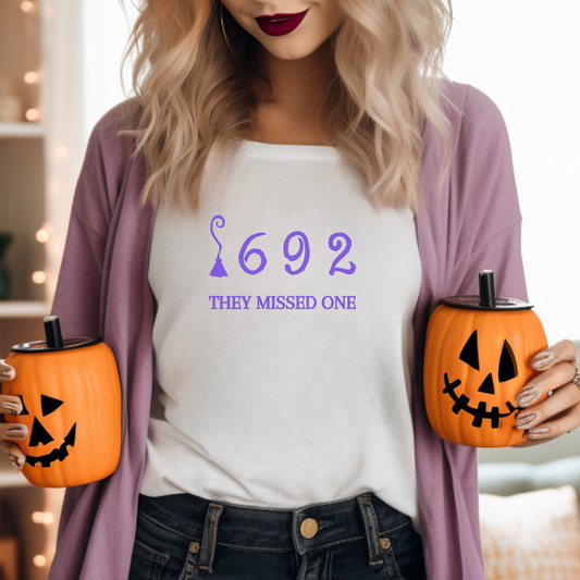 1692 They Missed One/ Women's Short-Sleeve T-Shirt