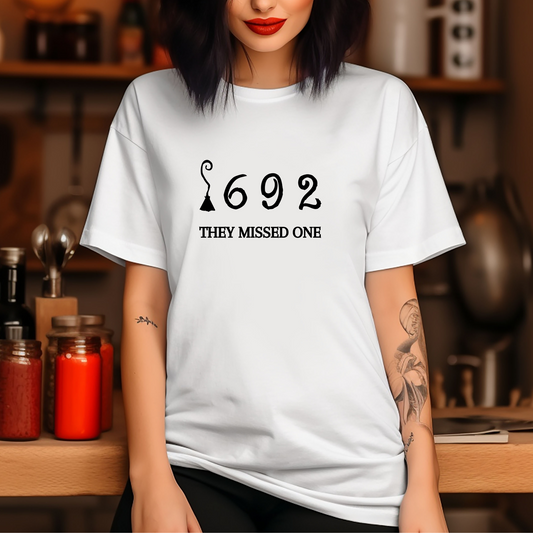 1692 They Missed One/ Women's Short-Sleeve T-Shirt