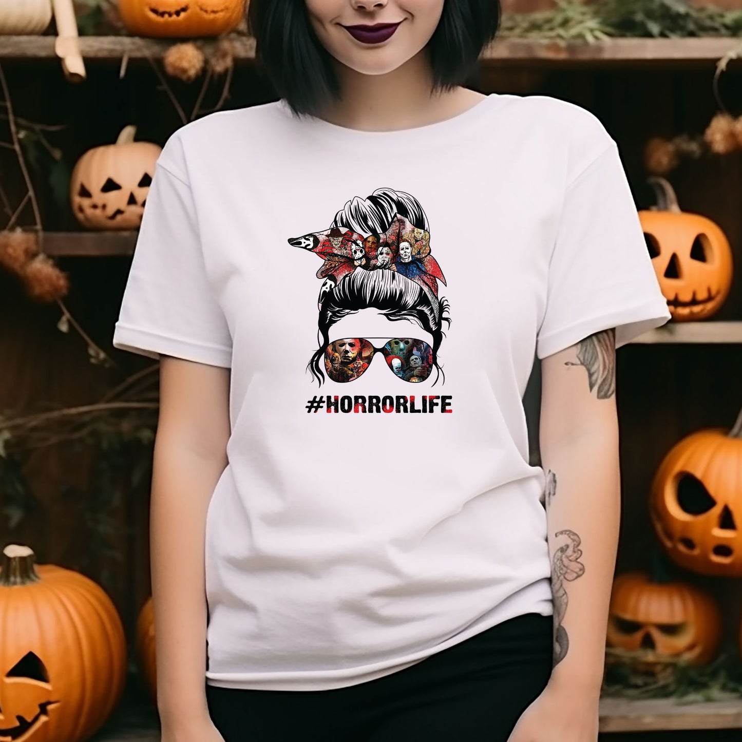 #HorrorLife  Short-Sleeve T-Shirt