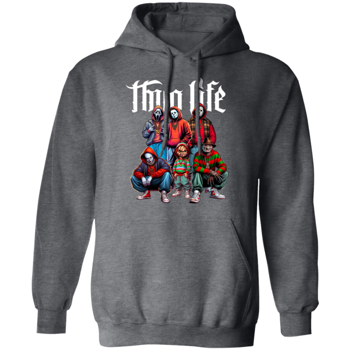 Thug Life Horror Fan Unisex T-Shirt/ Sweatshirt and Hoodie